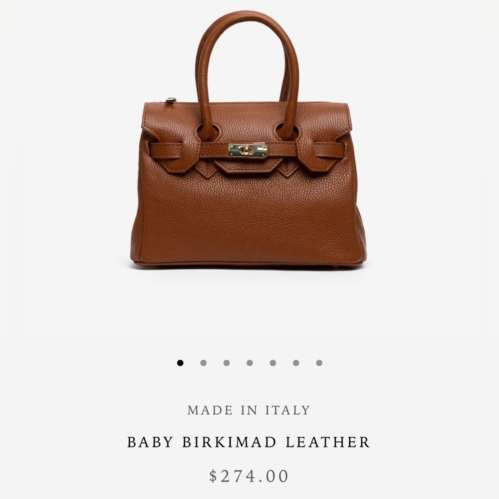 BABY BIRKIMAD in LEATHER (Made in Italy)